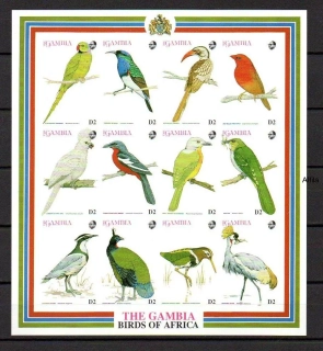  Gambia známky, neperf.