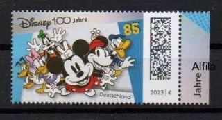 Německo známky, 100 Let Disney