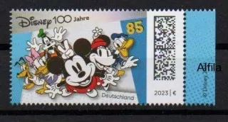 Německo známky, 100 Let Disney
