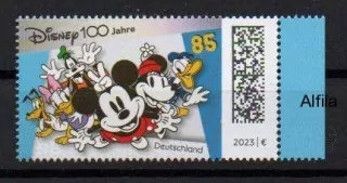 Německo známky, 100 Let Disney