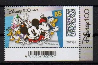 Německo známky, 100 Let Disney
