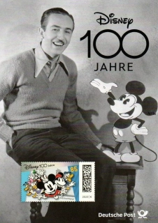 Německo známky, 100 Let Disney