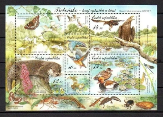 Česká rep. známky, Třeboňsko