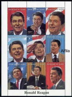 Guinee známky, Ronald Reagan