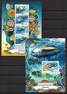Maldives známky, Marine Fauna