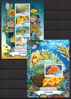 Maldives známky, Marine Fauna