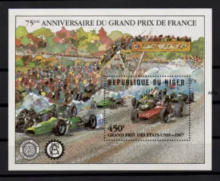 Niger známky, GP France 