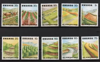 Rwanda známky