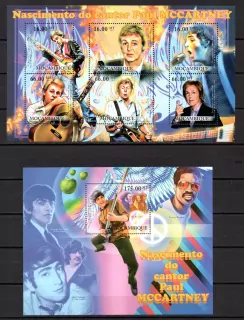 Mosambik známky, Beatles