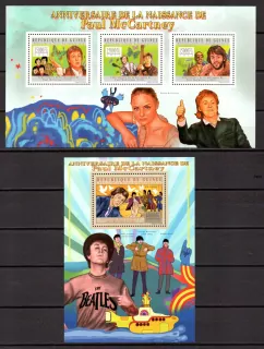 Guinee známky, Beatles