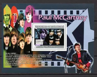 Guinee známky, Beatles