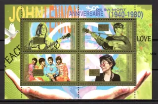 Guinee známky, Beatles
