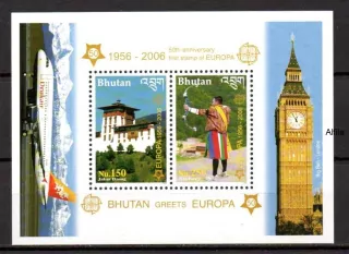 Bhutan známky