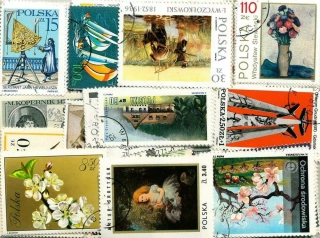 Balíček známek , Polsko - 157 ks