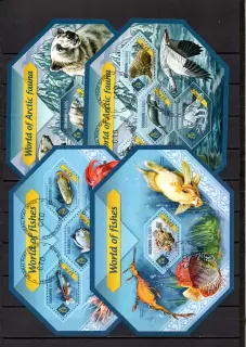 Sestava 28 ks raž Aršíků Fauna Solomon Isl.