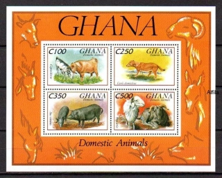 Ghana známky