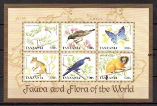 Tanzania známky