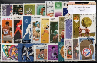Balíček známek , Box - 25 ks
