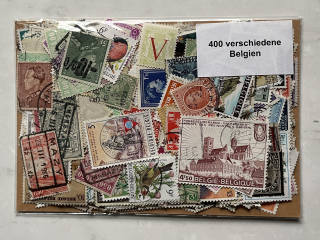 Balíček známek , Belgie - 400 ks