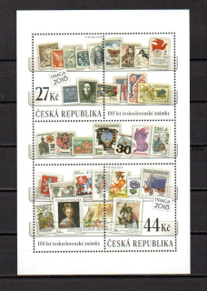 Česká rep. známky, 100 Let čs.známky