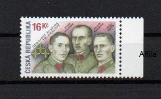 Česká rep. známky, Odboj. skupina Tři Králové
