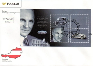 Rakousko, FDC 2003, Henry Ford