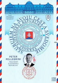 Pamětní List - Prezident SR Peter Pellegrini