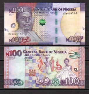 Nigeria 100 Naira 2024 UNC