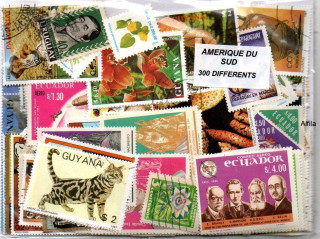 Balíček známek , Jižní Amerika - 300 ks