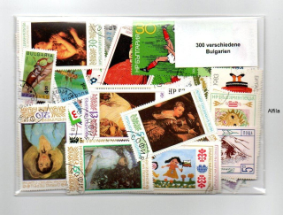 Balíček známek ,Bulharsko - 300 ks