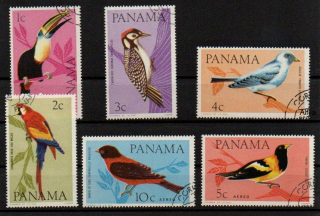 Známky raž. Panama