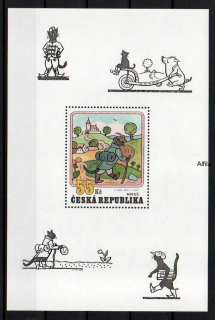 Česká rep. známky, Kocour Mikeš