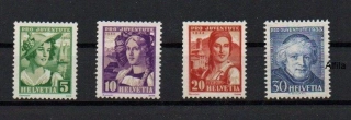 Švýcarsko známky, 1933