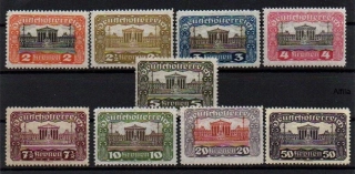Rakousko známky, 1919