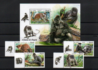 Angola známky, 2018, kat: 12 €