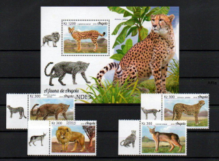 Angola známky, 2018, kat: 12 €