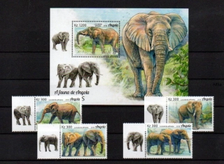Angola známky, 2018, kat: 12 €