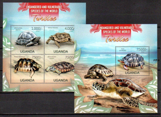 Uganda známky, 2013, kat: 14 €