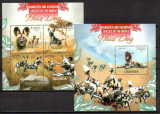 Uganda známky, 2013, kat: 14 €