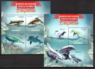 Uganda známky, 2013, kat: 14 €