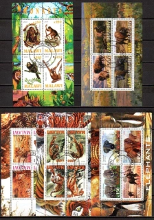 Sestava raž. aršíků Fauna