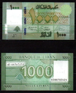 Libanon 1000 Livres 2016 UNC P.90c