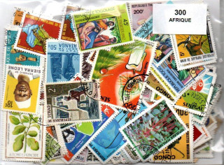 Balíček známek , Afrika - 300 ks