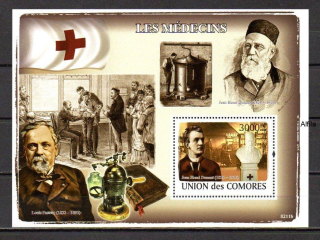 Comores známky, Louis Pasteur