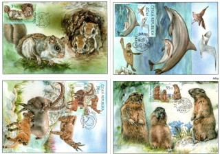 CARTES MAXIMUM CM 169 - 172