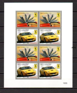 Gambia známky, Ferarri