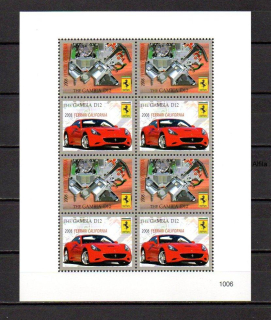 Gambia známky, Ferarri