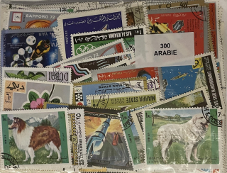Balíček známek , Arábie - 300 ks 