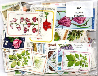 Balíček známek , Flóra - 200 ks 