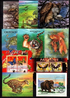 Sestava 19 ks raž Aršíků Fauna + Flora
